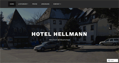 Desktop Screenshot of hotel-hellmann.de