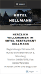 Mobile Screenshot of hotel-hellmann.de